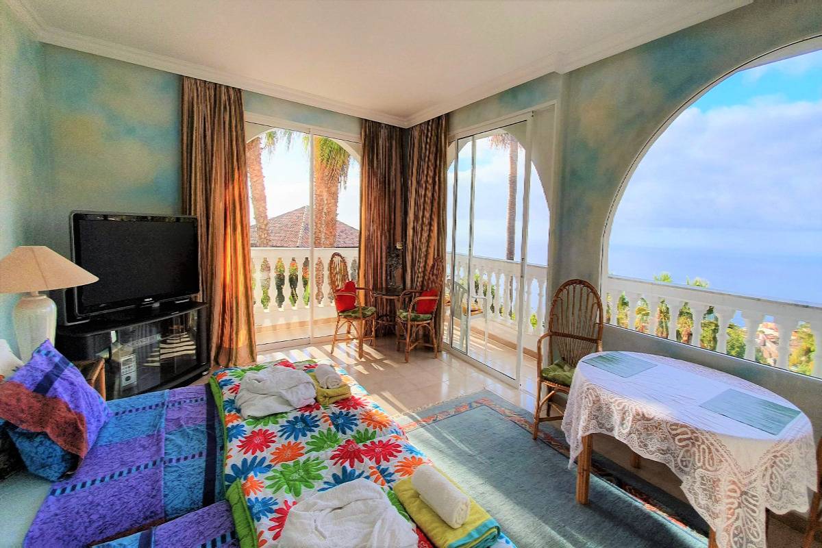 Estudio entero, Ocean View Studio Retreat in El Sauzal in El Sauzal, Tenerife Norte