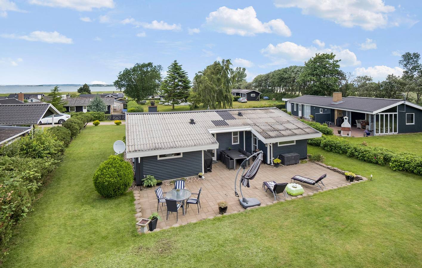 Ferienhaus für 6 Personen mit Terrasse in Hesseløje, Fåborg