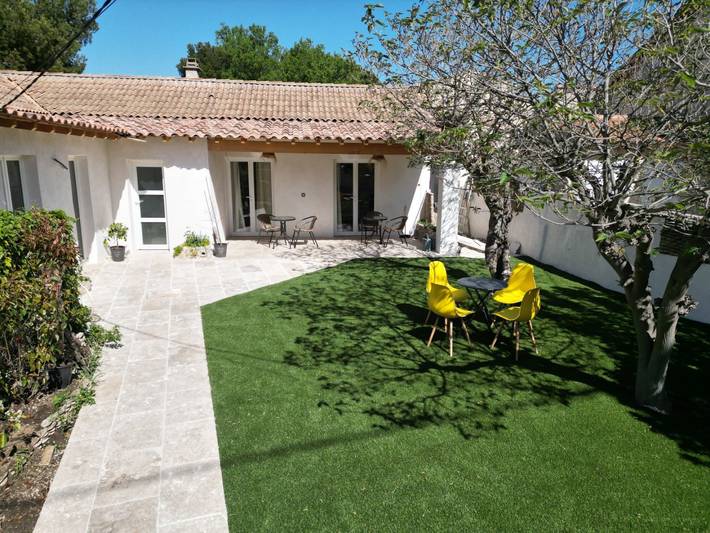 Studio pour 4 personnes, avec jardin - 1