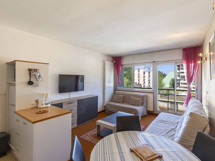Studio pour 4 personnes, avec Balcon