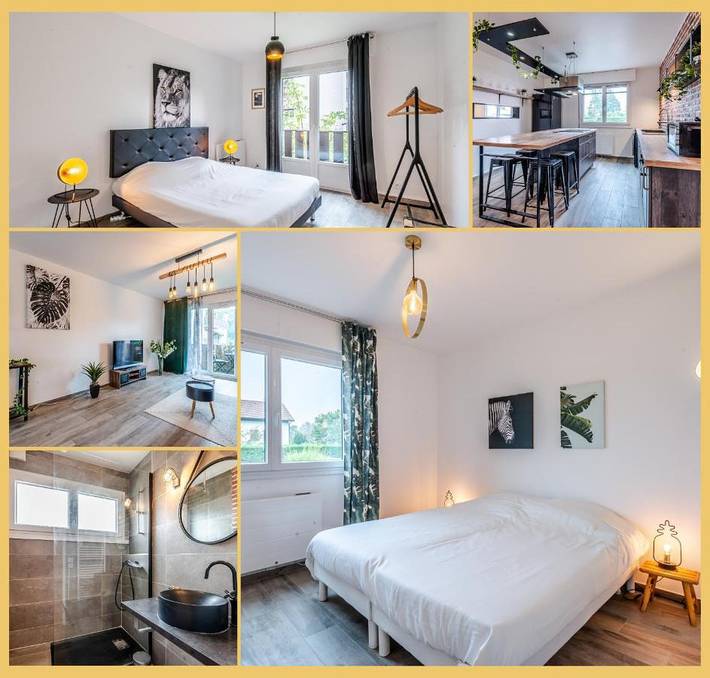 Gîte pour 6 personnes, avec balcon à Douvaine - 3