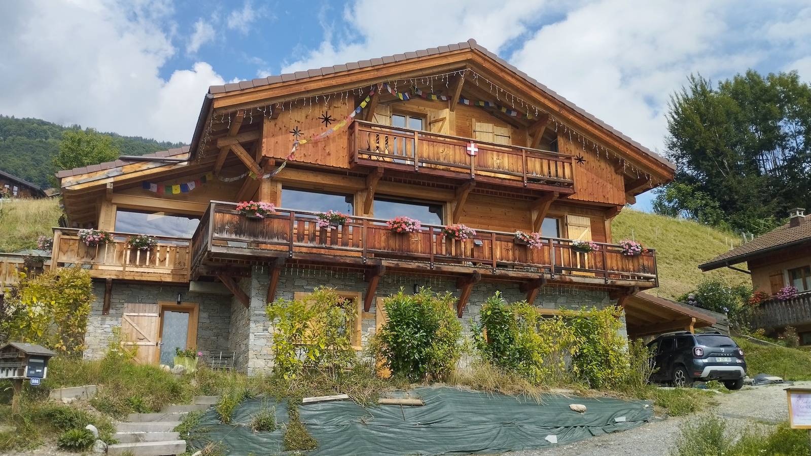 Chambre d'hôtes L'Eterlou 74 - Chambre Gypaète in Sallanches, Pays du Mont-Blanc