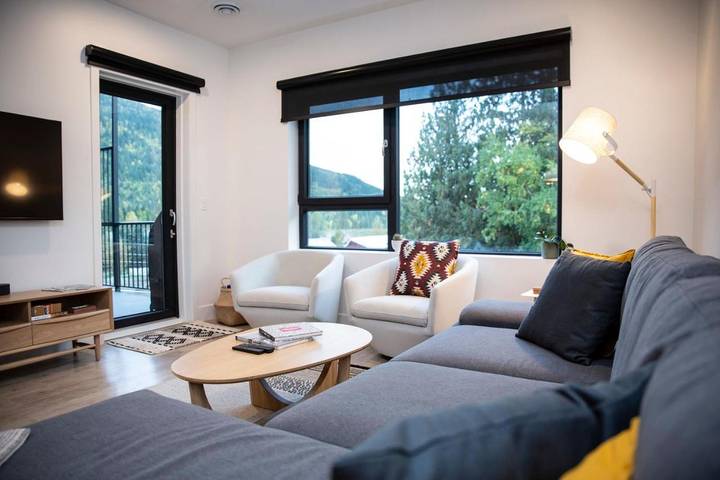 Vakantiehuis voor 5 personen, met whirlpool en terras in Revelstoke