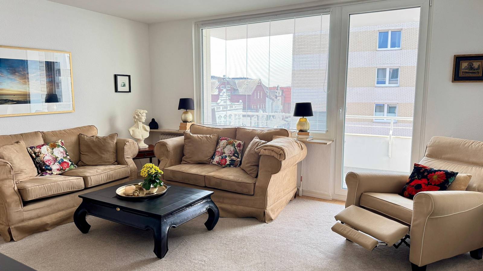 Ganze Ferienwohnung, Emma, Haus Atlantic, sehr strandnah und zentral in Westerland, Sylt (Gemeinde)