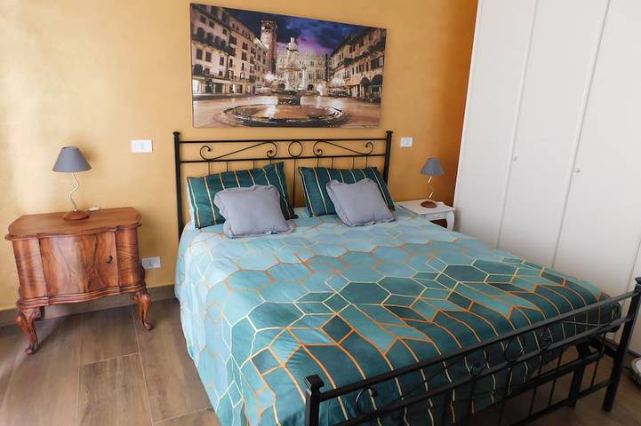 Ferienwohnung für 5 Personen, mit Garten und Balkon