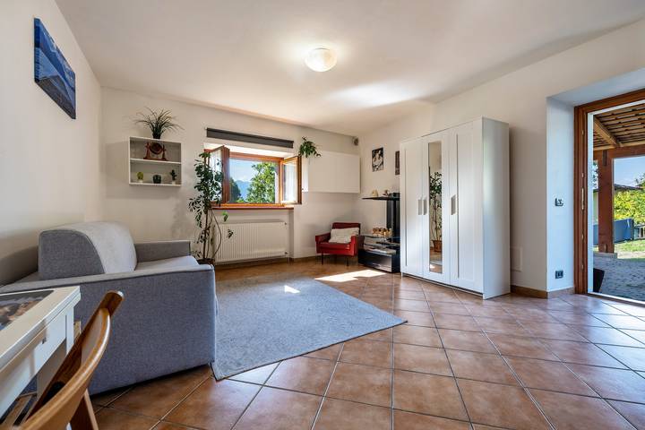 Gîte pour 2 personnes, avec jardin et vue sur le lac à Malcesine