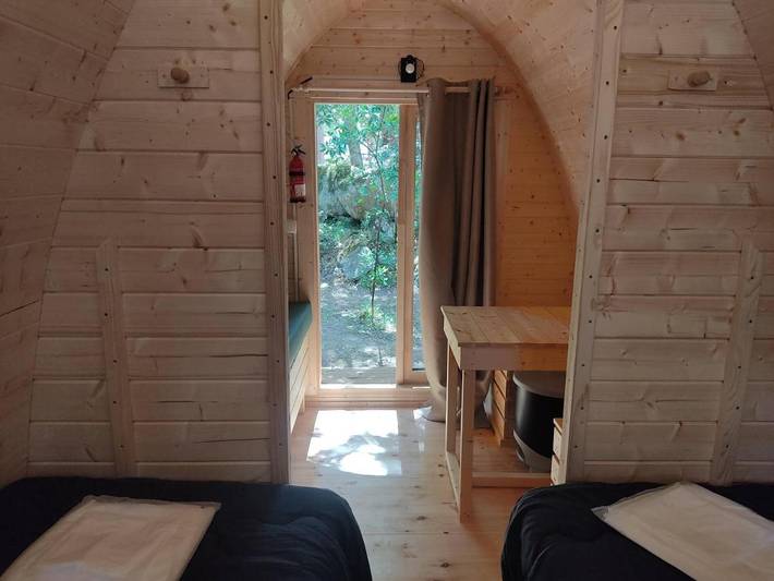 Camping für 3 Personen, mit Ausblick und Garten sowie Terrasse und Pool in Porto-Vecchio - 3