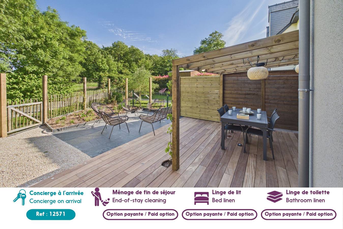 Charmante maison pour 6 avec jardin in Saint-Lunaire, Saint-Malo region