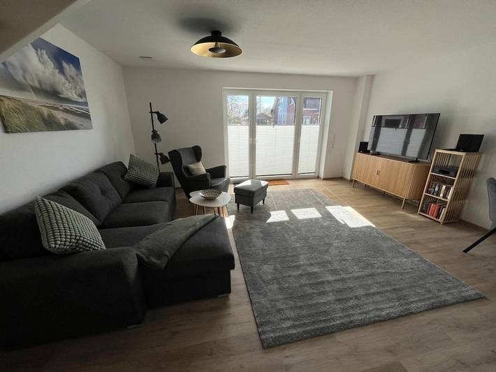 Ferienhaus für 5 Personen, mit Balkon und Terrasse sowie Garten und Seeblick in Großefehn - 2
