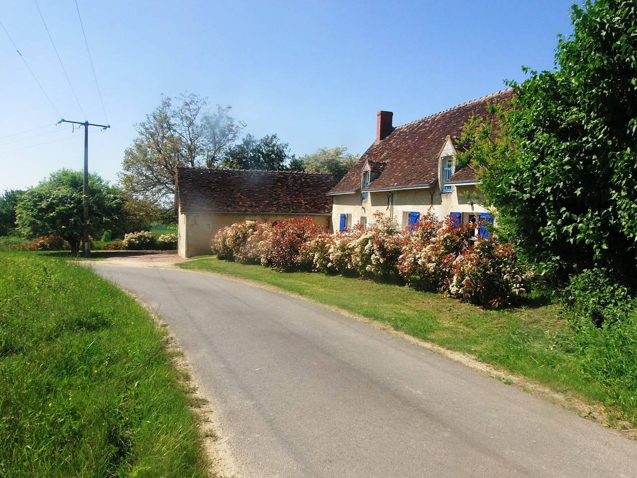 Gîte aux Oiseaux, avec piscine in Palluau-sur-Indre, Région de Châteauroux