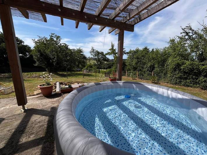 Maison de vacances pour 8 personnes, avec vue et jardin