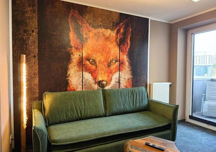 Ferienwohnung für 4 Personen, mit Ausblick und Balkon
