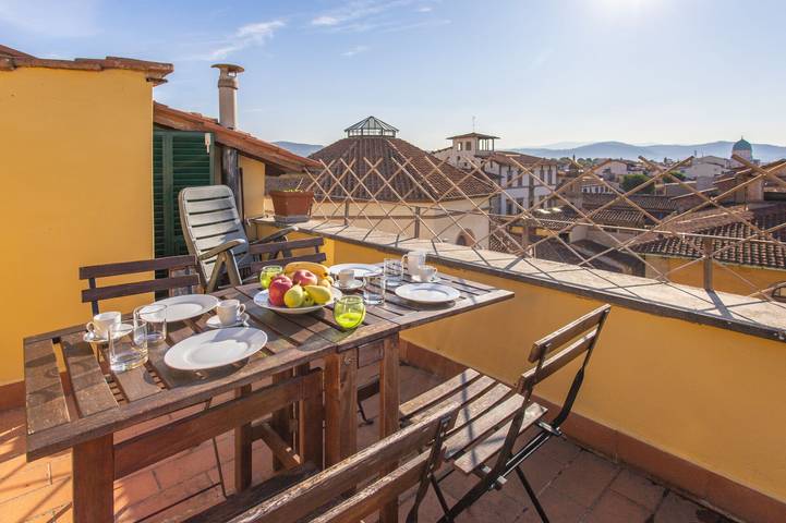 Ferienwohnung für 4 Personen, mit Balkon und Terrasse in Florenz - 3