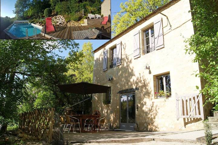 Location de vacances pour 6 personnes, avec jardin à La Bachellerie