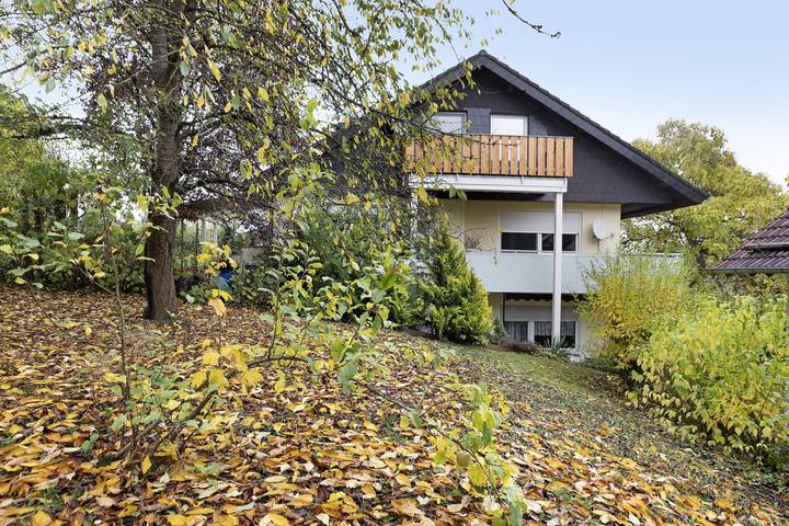 Ganze Wohnung, Ferienwohnung 'Schneeweißchen' mit Privatterrasse und Wi-Fi in Naumburg (Hessen), Landkreis Kassel