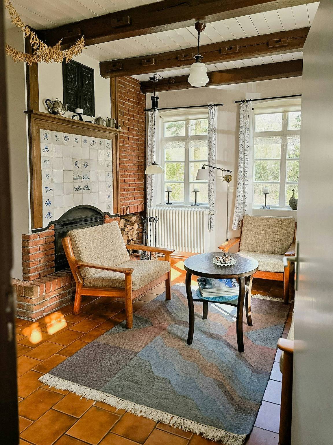 Ostfriesisches Moorhaus an der Fehnroute in Wiesmoor, Nordseeküste