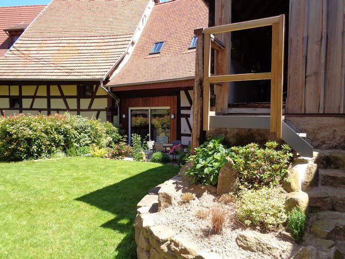 Gîte pour 4 personnes, avec terrasse et jardin à Dambach-la-Ville - 2