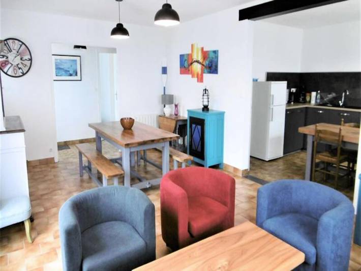 Appartement de vacances pour 9 personnes, avec terrasse et jardin, adapté aux familles