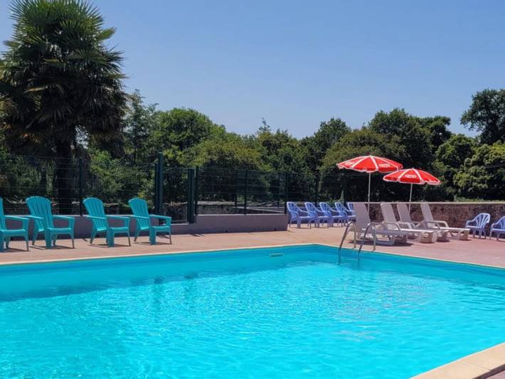 Mobil home pour 6 personnes, avec Piscine à Sainte-Reine-de-Bretagne