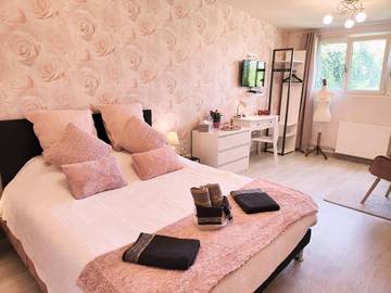Chambre d’hôte pour 3 personnes, avec vue et jardin à Saint-Martin-Boulogne