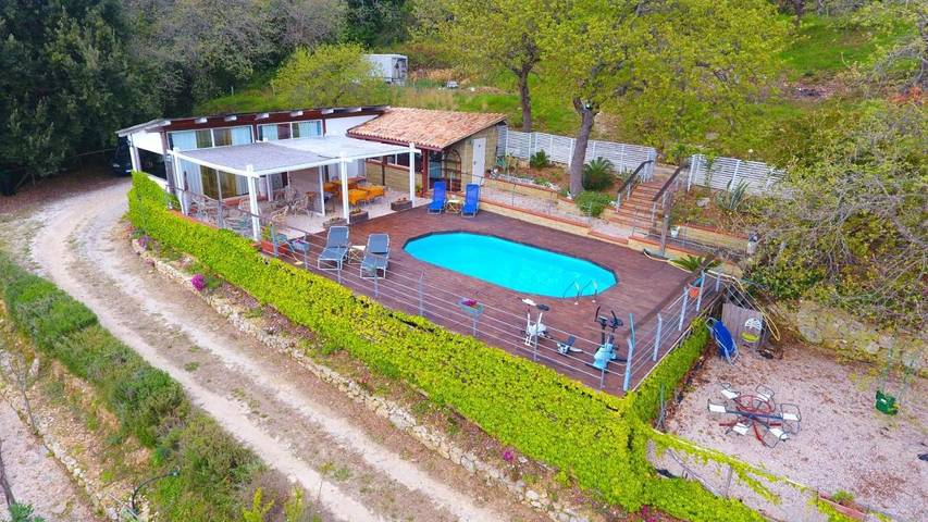 Chambre d’hôte pour 2 personnes, avec terrasse et piscine ainsi que vue et jardin à Amantea - 3