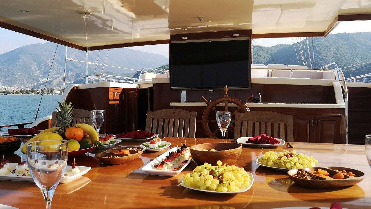 Boot für 12 Personen in Bodrum, Türkische Ägäis