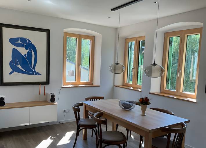 Ferienwohnung für 6 Personen, mit Balkon und Garten im Spessart - 4