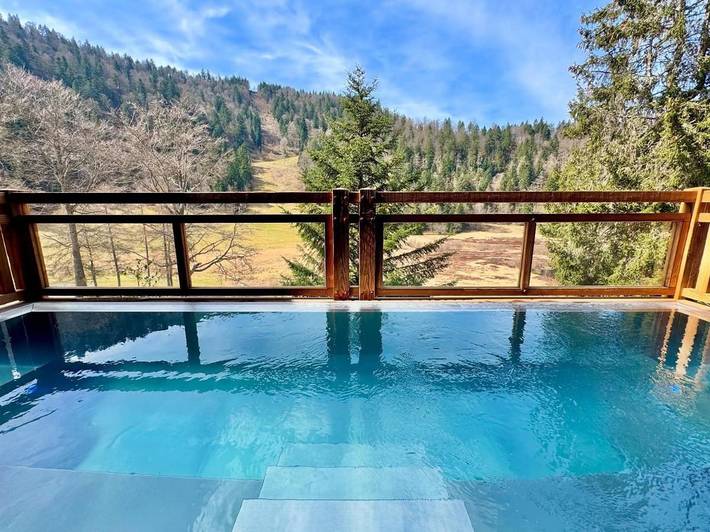 Hôtel pour 2 personnes, avec jacuzzi et sauna ainsi que jardin et piscine à Ventron - 2