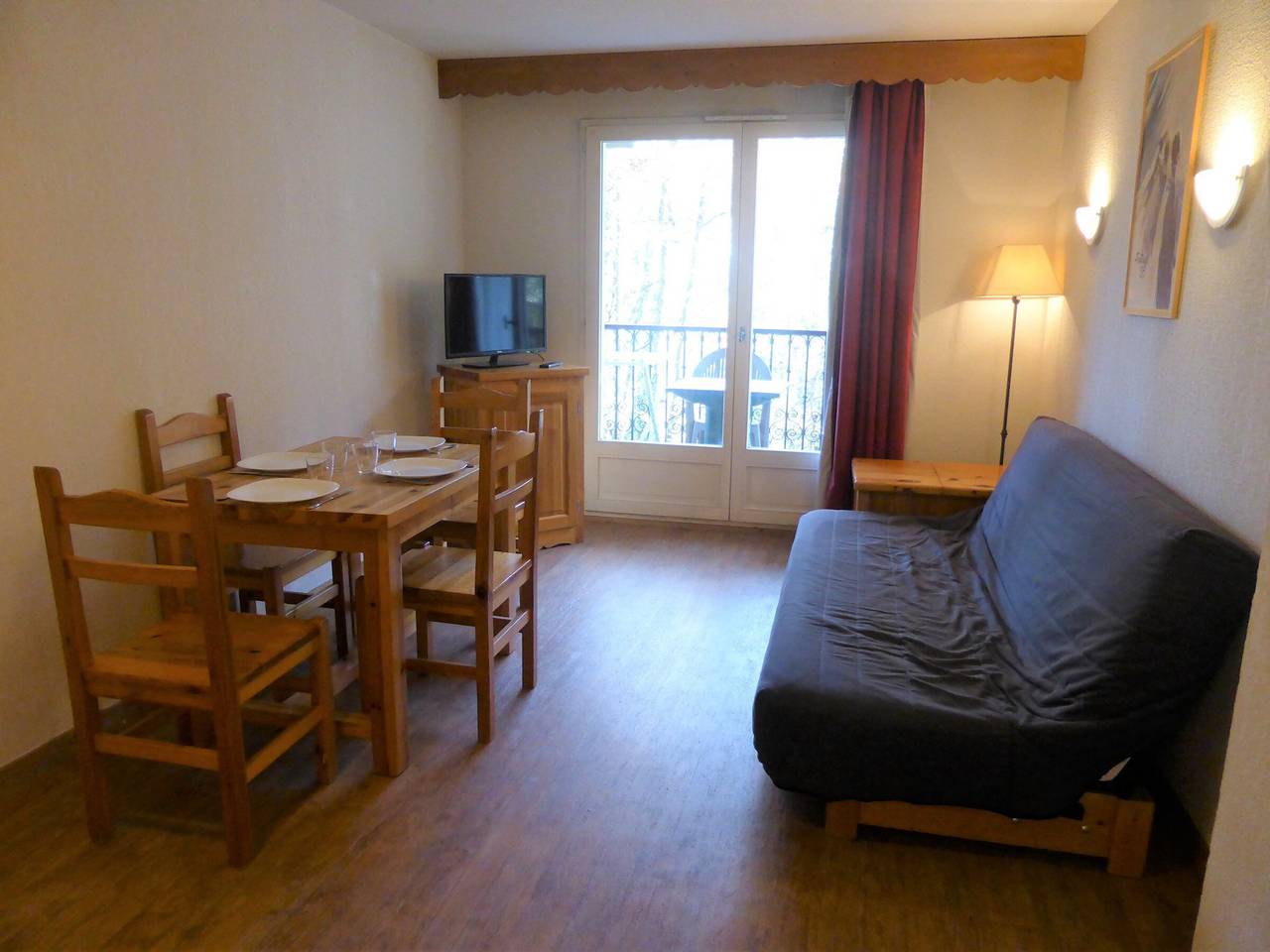 Appartement entier, Appartement 2 pièces au pied des télécabines, 4 personnes, animaux admis in Saint-Gervais-les-Bains, Pays du Mont-Blanc