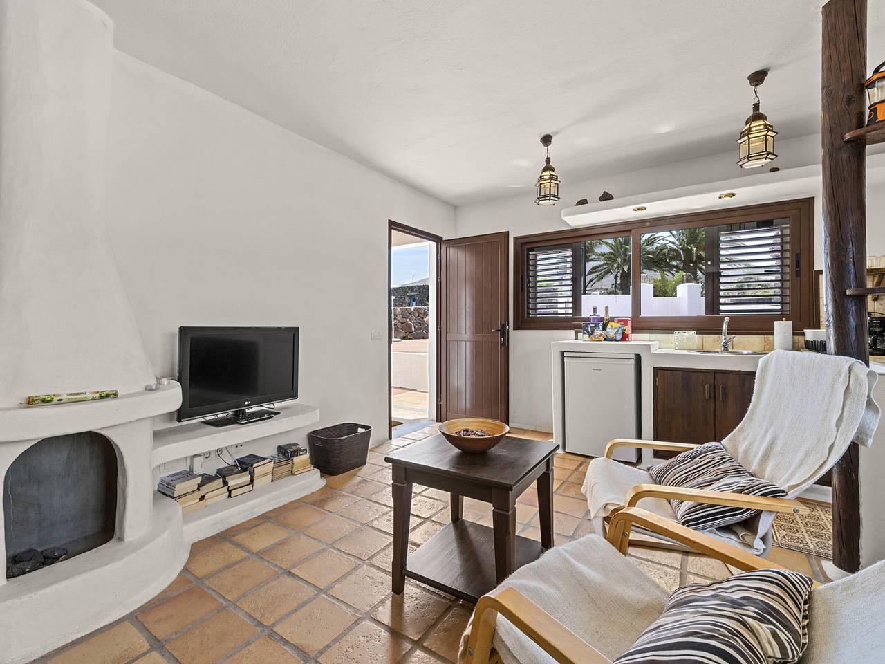 Ganze Wohnung, Ländliche Wohnung mit Pool, Wlan und Parkplatz in Las Breñas, Yaiza