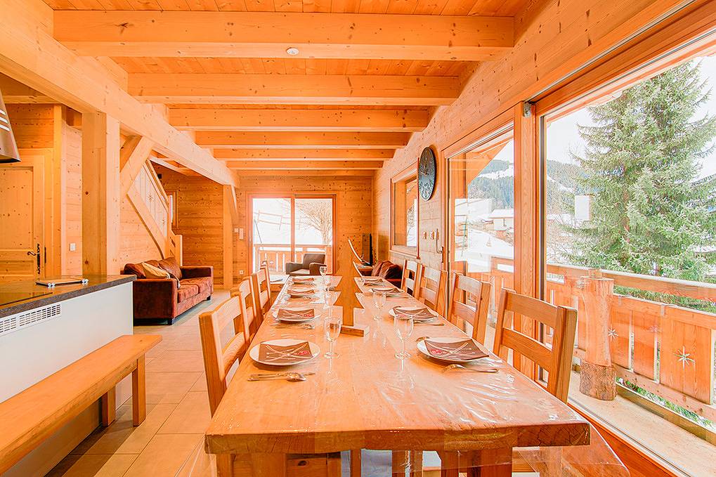 Maison de vacances pour 28 personnes avec sauna in Chatel, Les Portes du Soleil