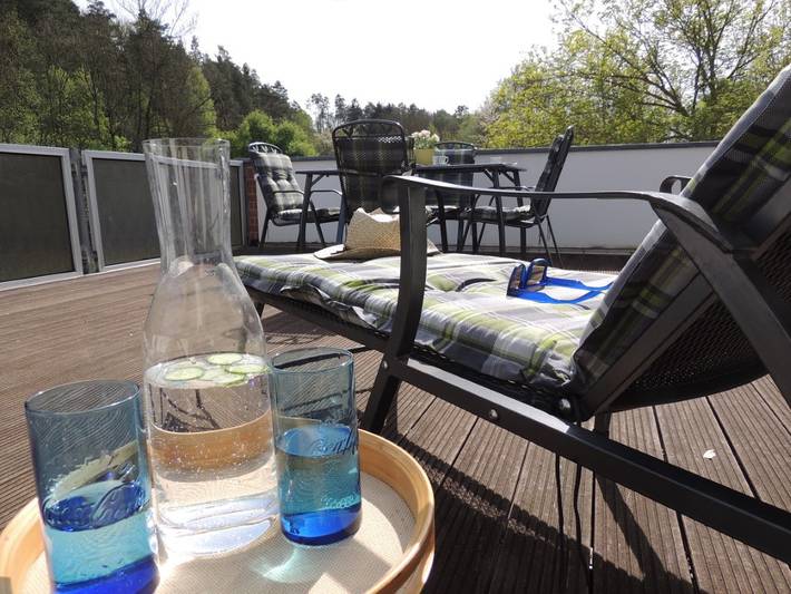 Ferienwohnung für 4 Personen, mit Balkon und Balkon/Terrasse in Wartburg - 4