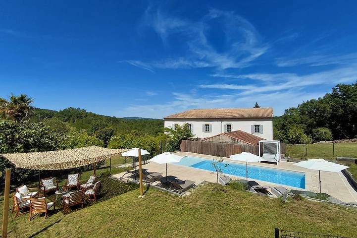 Maison de vacances pour 20 personnes, avec Jardin