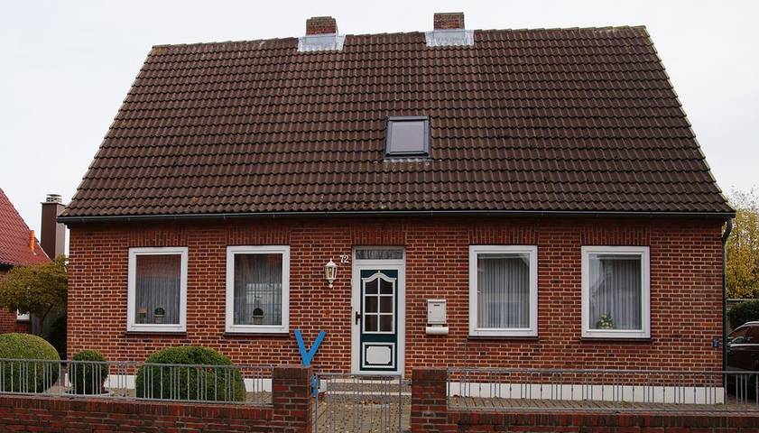 Ferienwohnung für 2 Personen, mit Terrasse und Garten in Burgstaaken