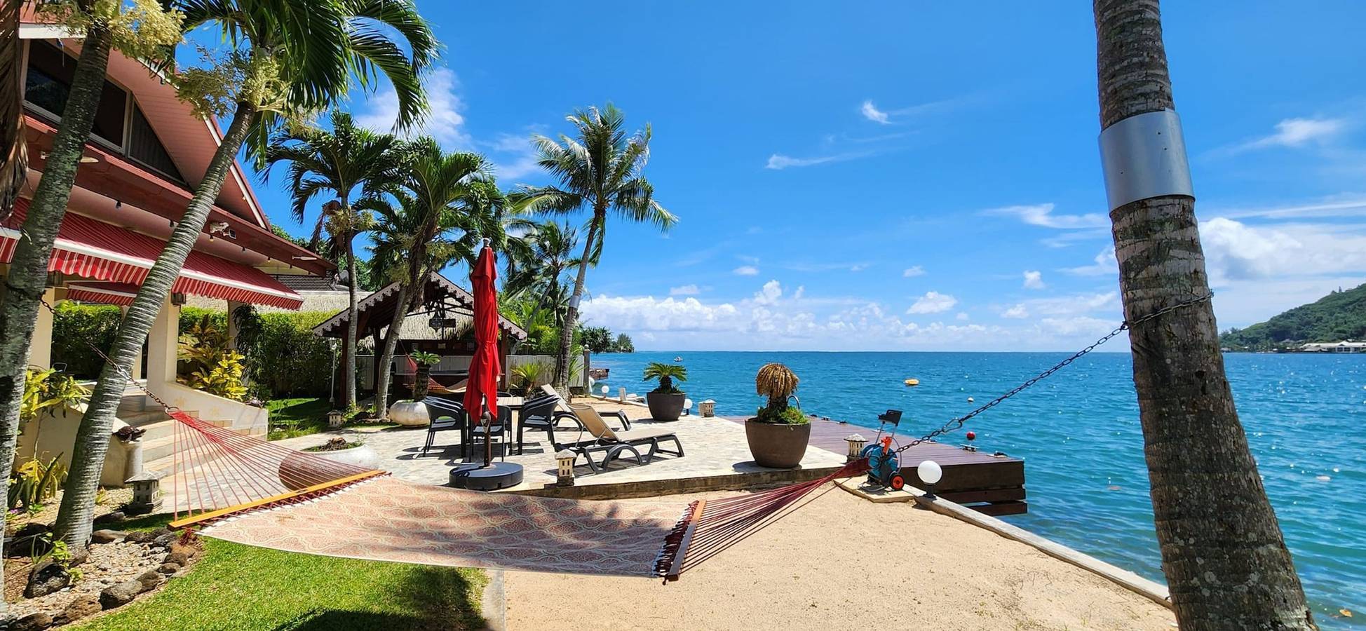 Villa Oramarama in Paopao in Mo'orea