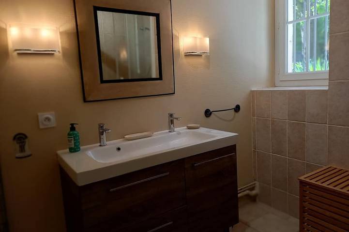 Rdc d'une maison Xixème de charme confortable avec un jardin privatif in Amboise, Région de Tours