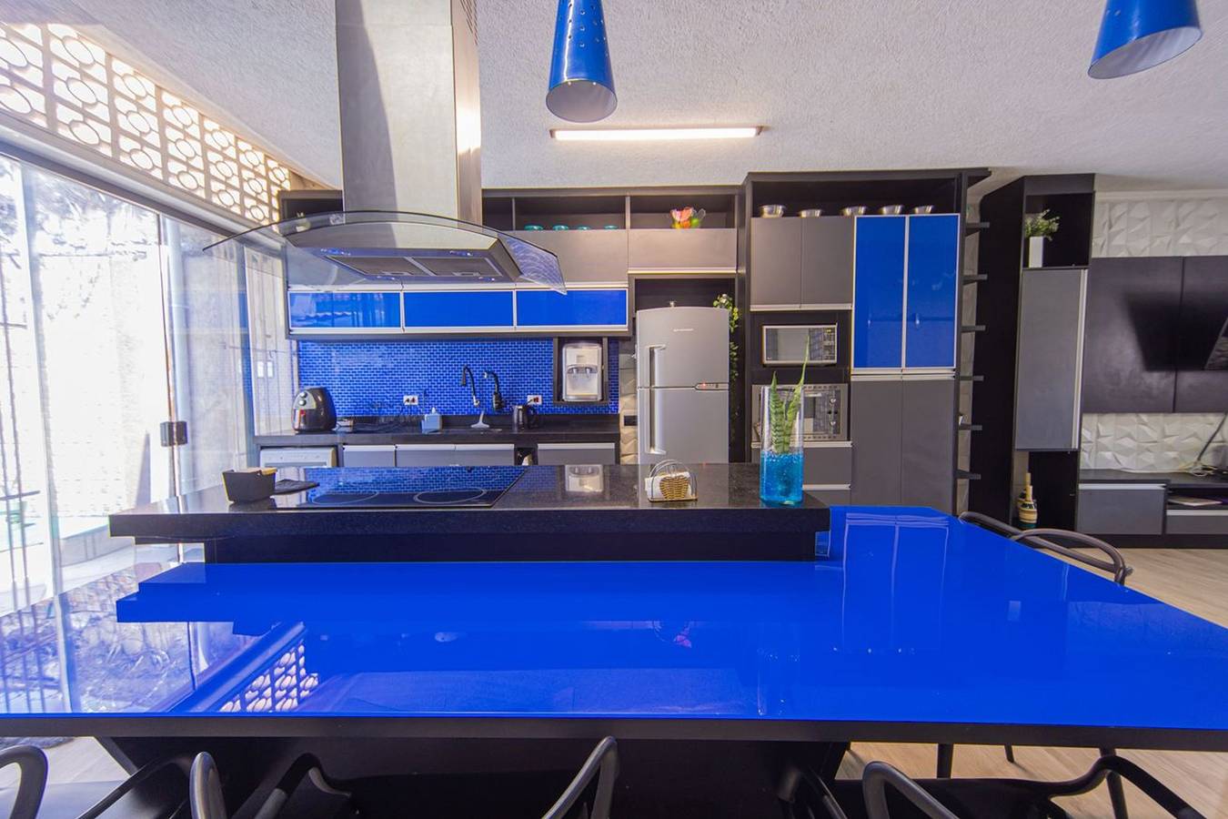 Casa com Piscina a 600m da Praia da Guilhermina in Guilhermina, Praia Grande