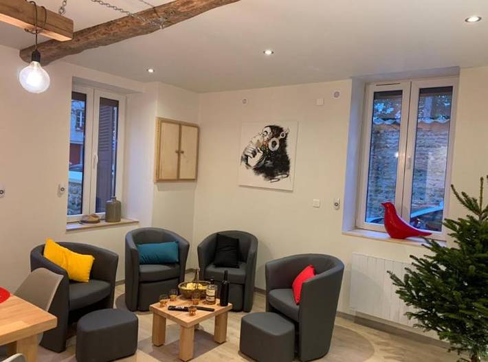 Location de vacances pour 4 personnes, avec Terrasse et Jardin à Charlieu