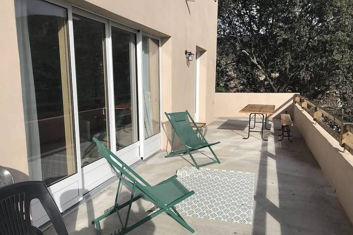 Maison de vacances pour 9 personnes, avec terrasse
