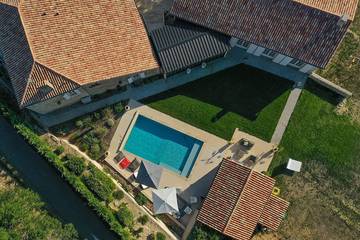 Cottage pour 14 personnes, avec jardin à Gramont