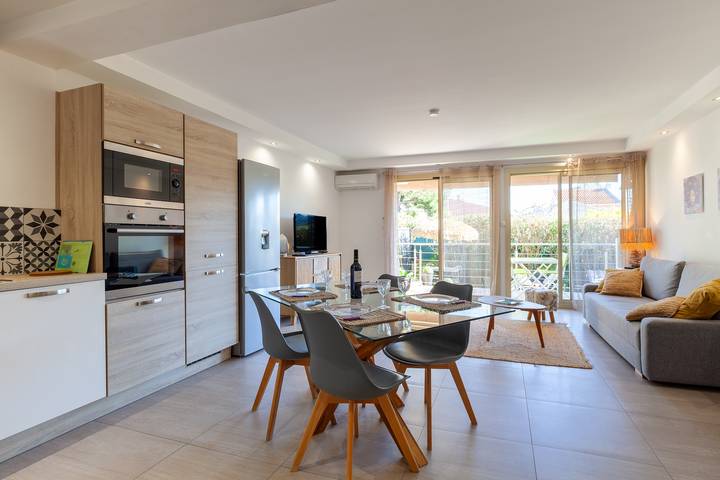 Appartement de vacances pour 4 personnes, avec jardin à la La Ciotat