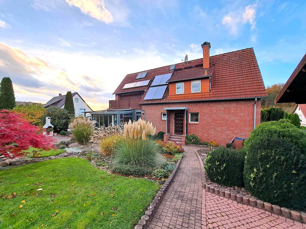 Ganze Wohnung, Ferienwohnung mit Balkon im Weserbergland in Emmerthal, Weserbergland
