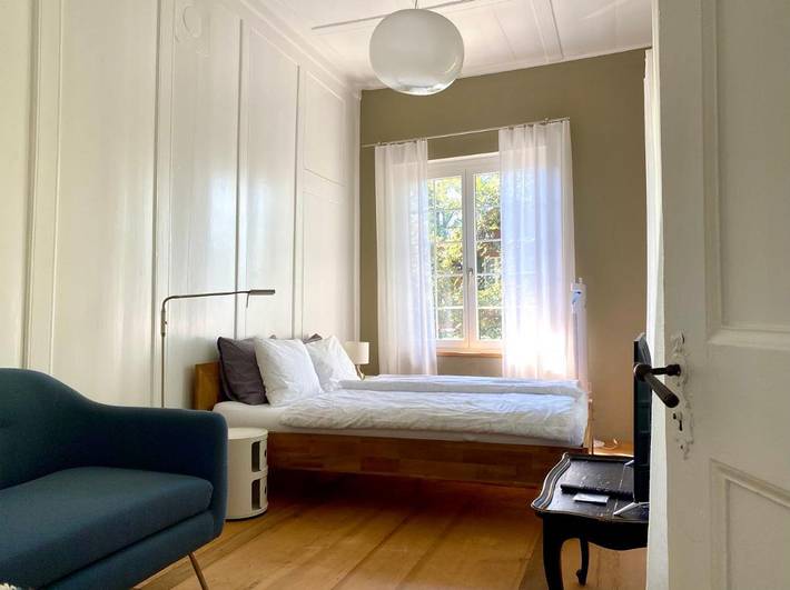 Ferienwohnung für 2 Personen, mit Ausblick in Thun