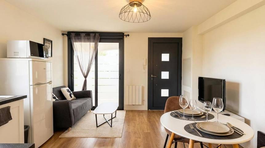 Appartement de vacances pour 2 personnes, avec jardin et vue