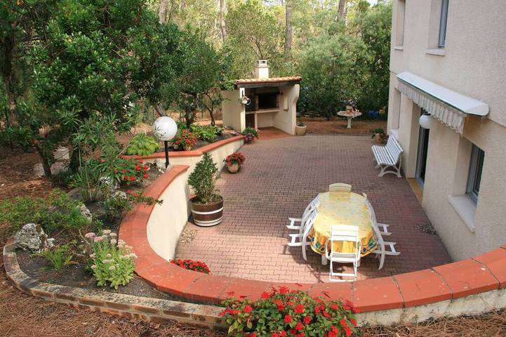 Appartement de vacances pour 5 personnes, avec jardin