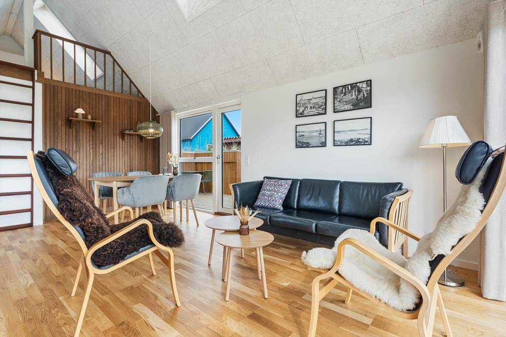 Charmantes Ferienhaus beim gemütlichen Fjordhafen in Hvide Sande, Holmsland Klit