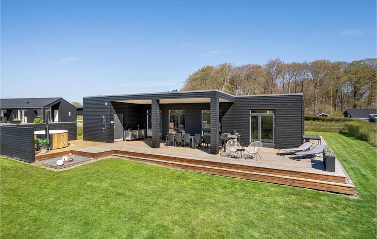 Ferienhaus mit Meerblick für 12 Personen, mit Sauna und Whirlpool sowie Garten in Hadersleben