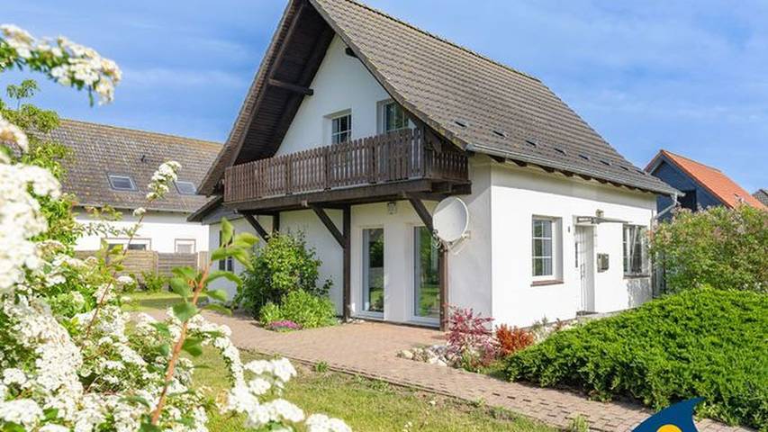 Ferienhaus für 6 Personen, mit Garten und Balkon in Pudagla