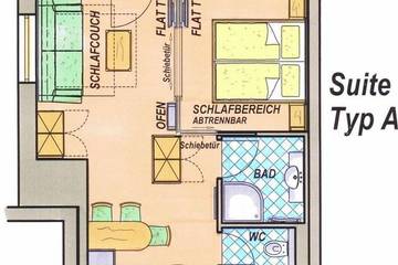Ferienhaus für 3 Personen, mit Sauna und Balkon sowie Garten, mit Haustier in Hüttschlag