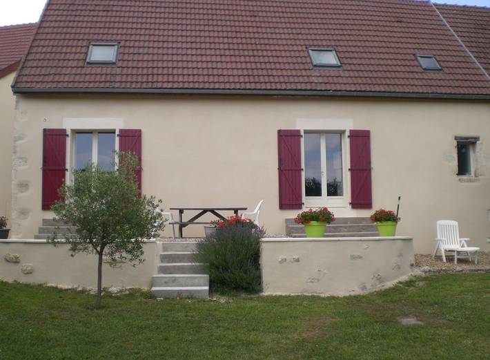 Gîte pour 6 personnes, avec jardin dans le Cher